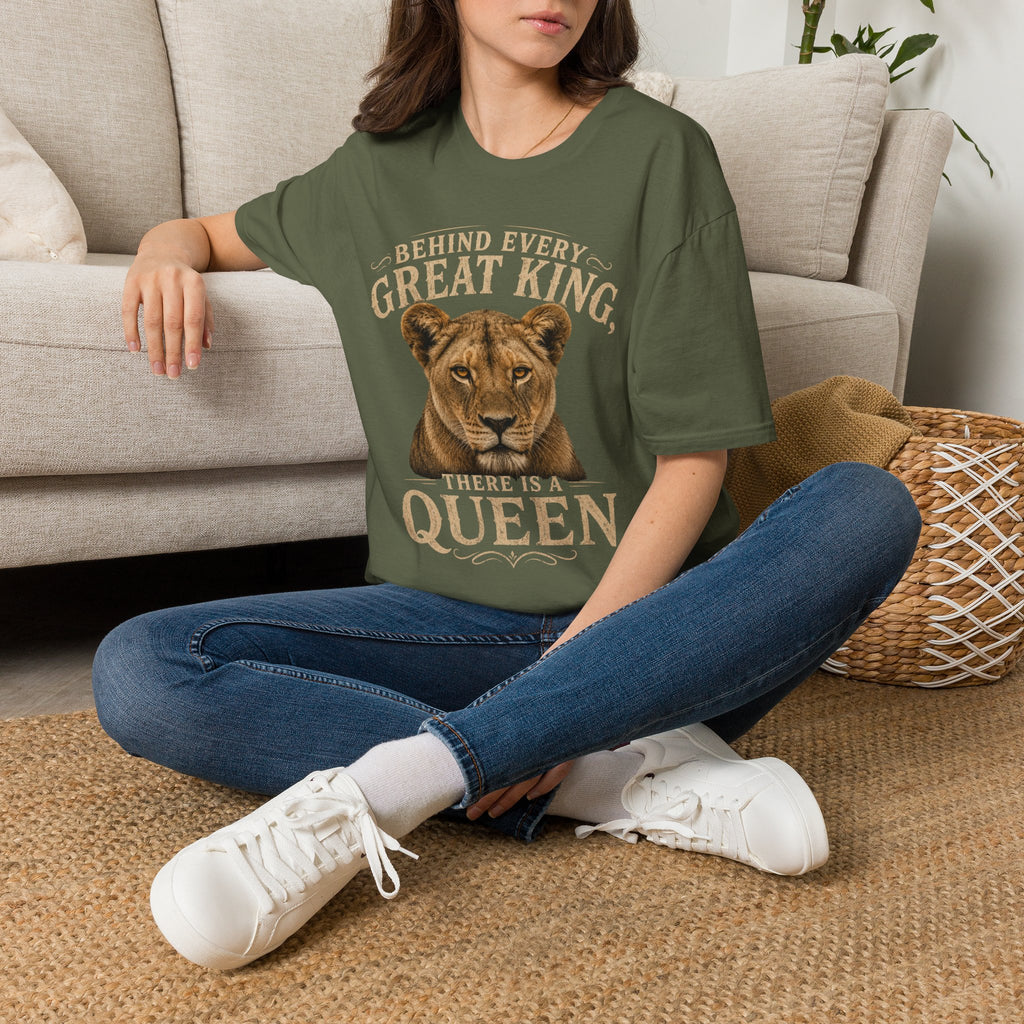 Lioness "Behind Every Great King There's A Queen" T-Shirt