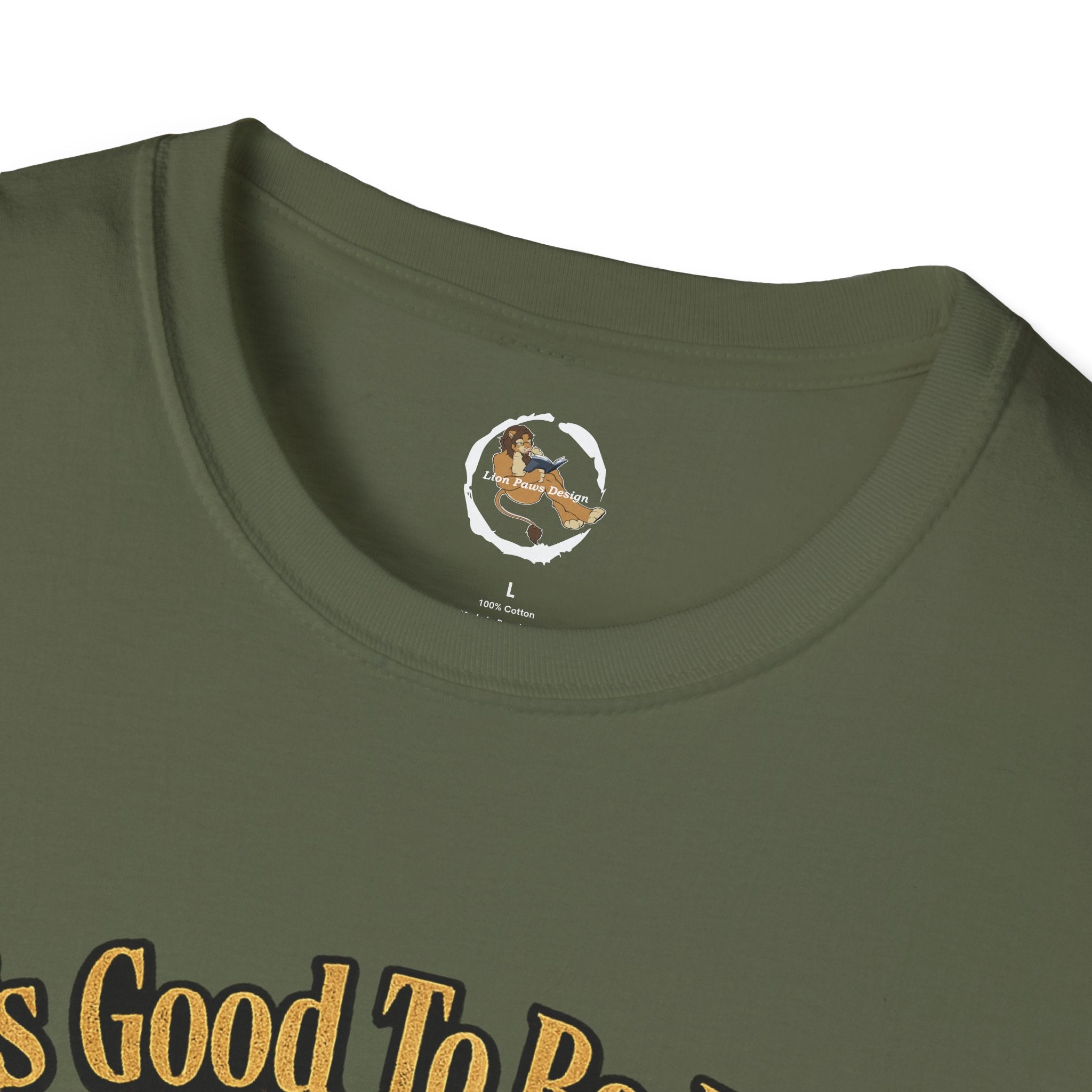 It's Good To Be King Lion Head T-Shirt | Vintage Animal Graphic Tee