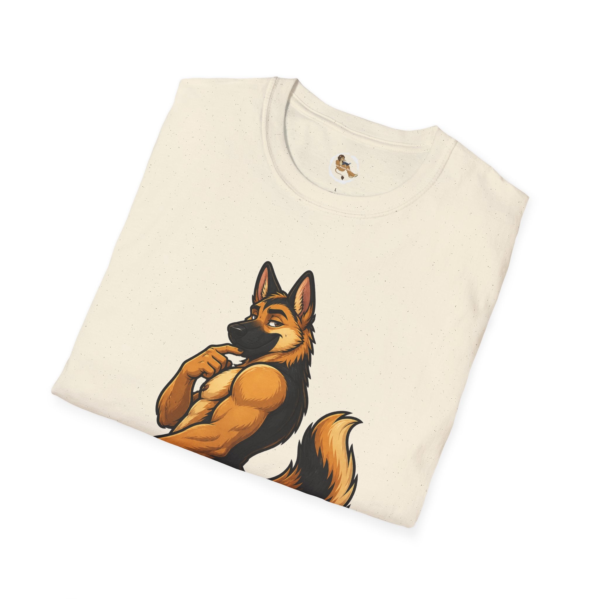 Strong German Shepherd Furry looking to bury a bone T-Shirt | Dog humor