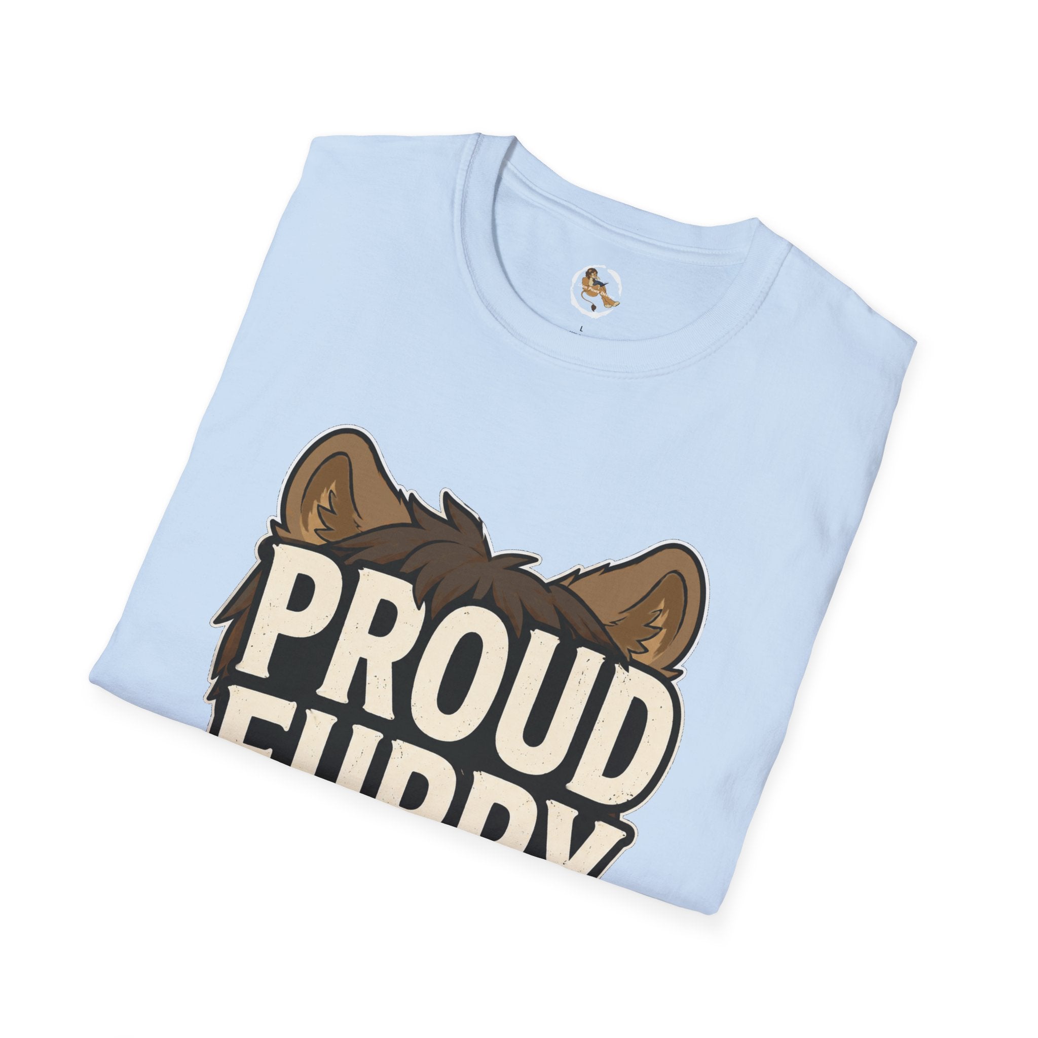 Proud Furry Graphic Tee — Cute Furry Pride T-Shirt