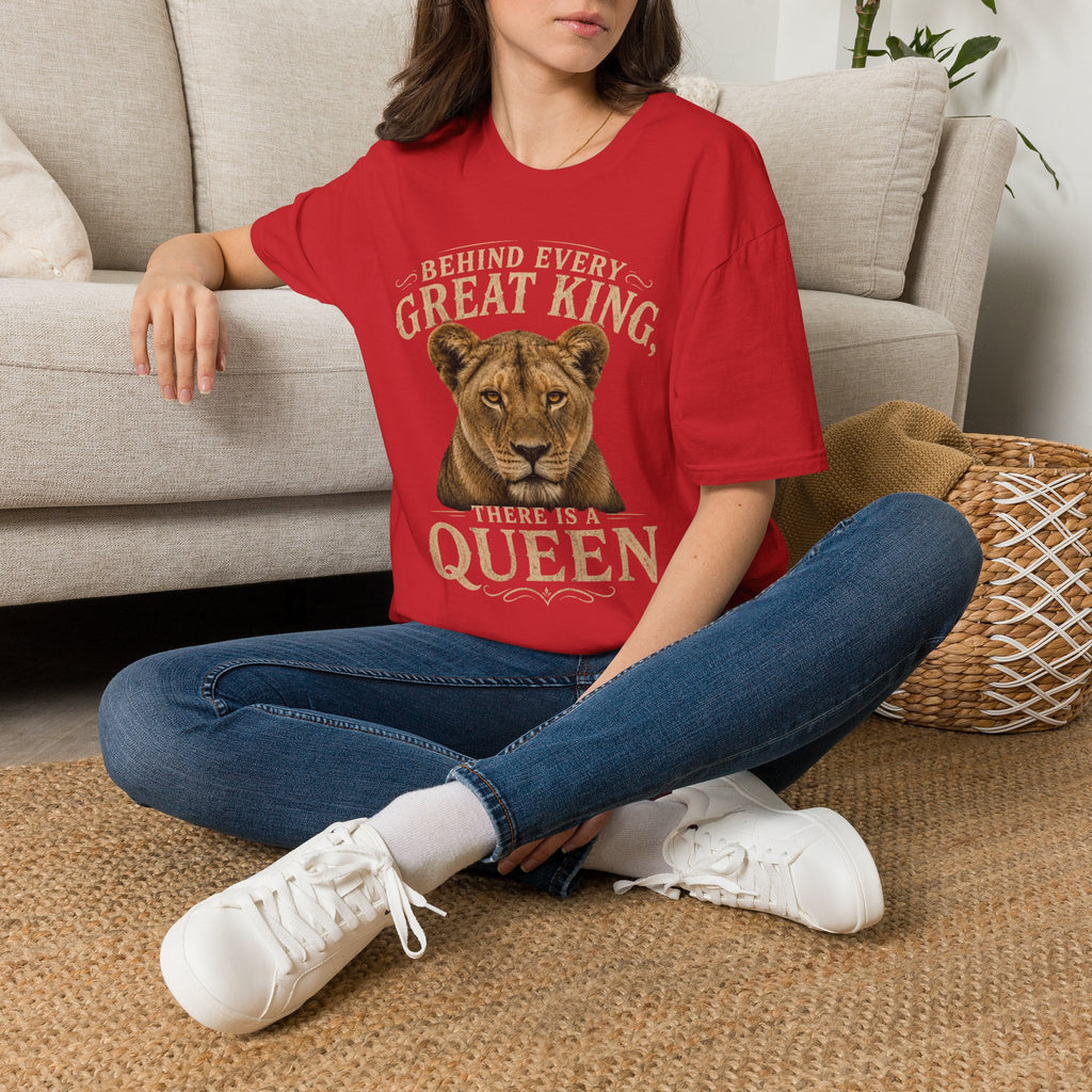 Lioness "Behind Every Great King There's A Queen" T-Shirt