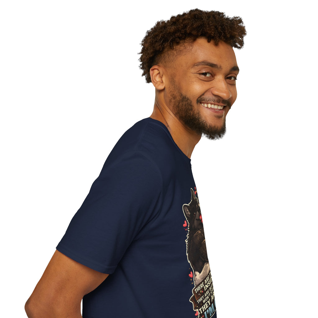 Gay Wolves Graphic T-Shirt - 'There Are Two Wolves' Cute LGBT Pride Tee