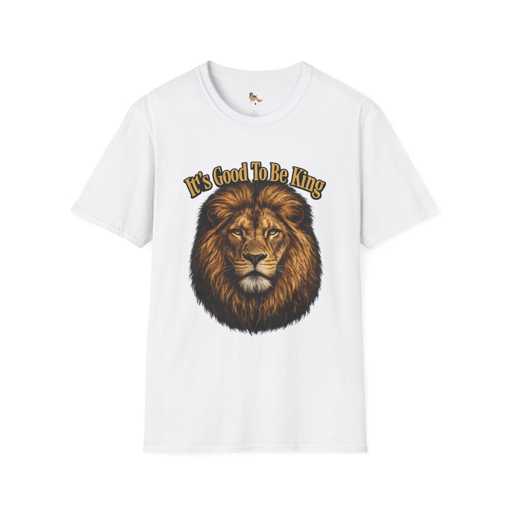It's Good To Be King Lion Head T-Shirt | Vintage Animal Graphic Tee