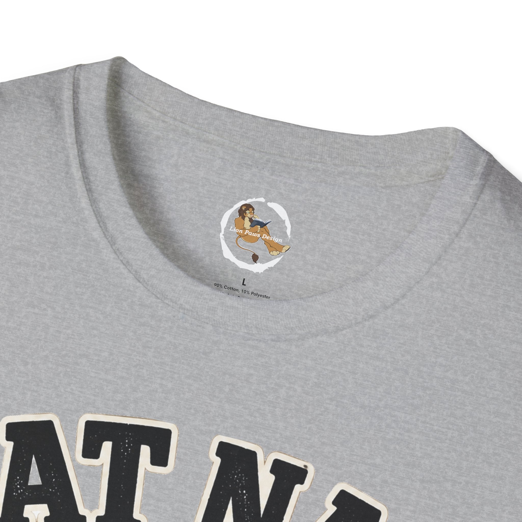 Sleeping Lion Cat Nap T-Shirt | Cute Furry Cat Graphic Tee
