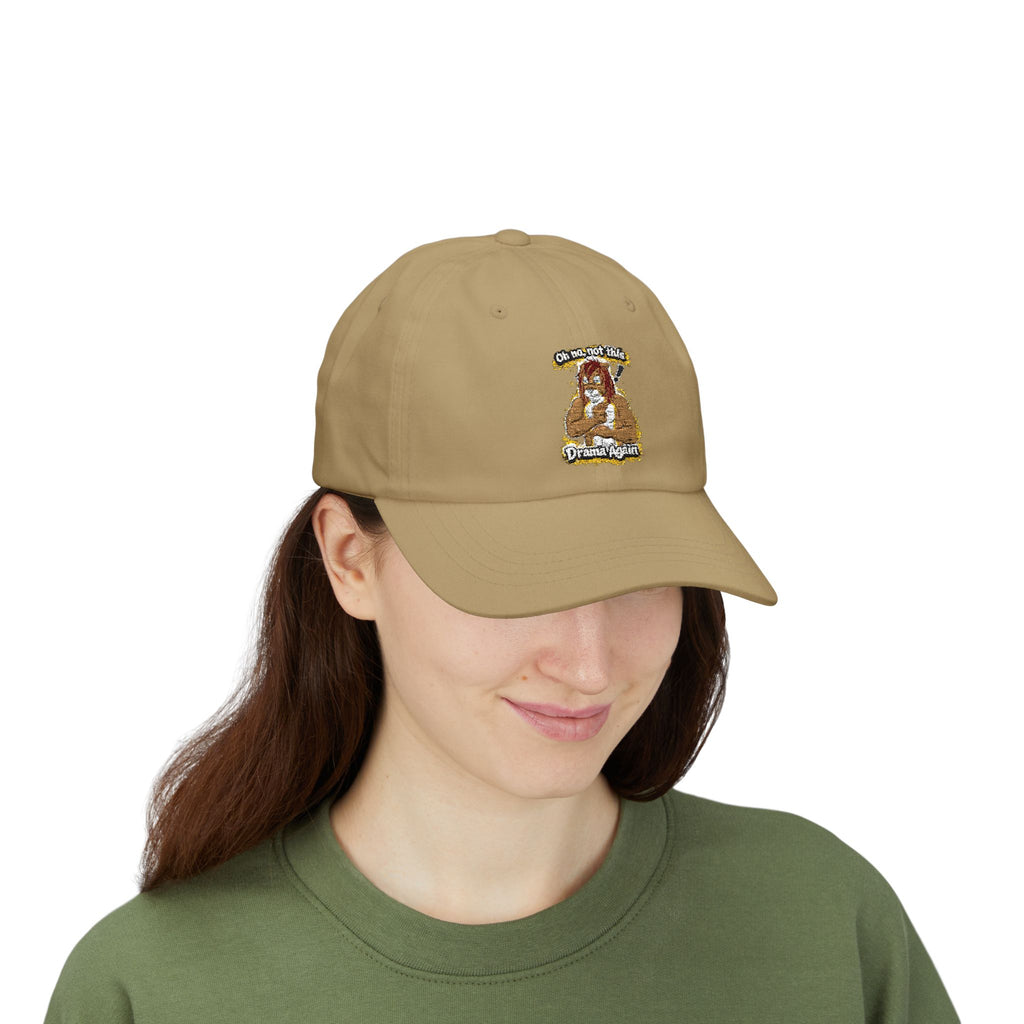 Oh No Not This Drama Again Lion Furry Dad Cap