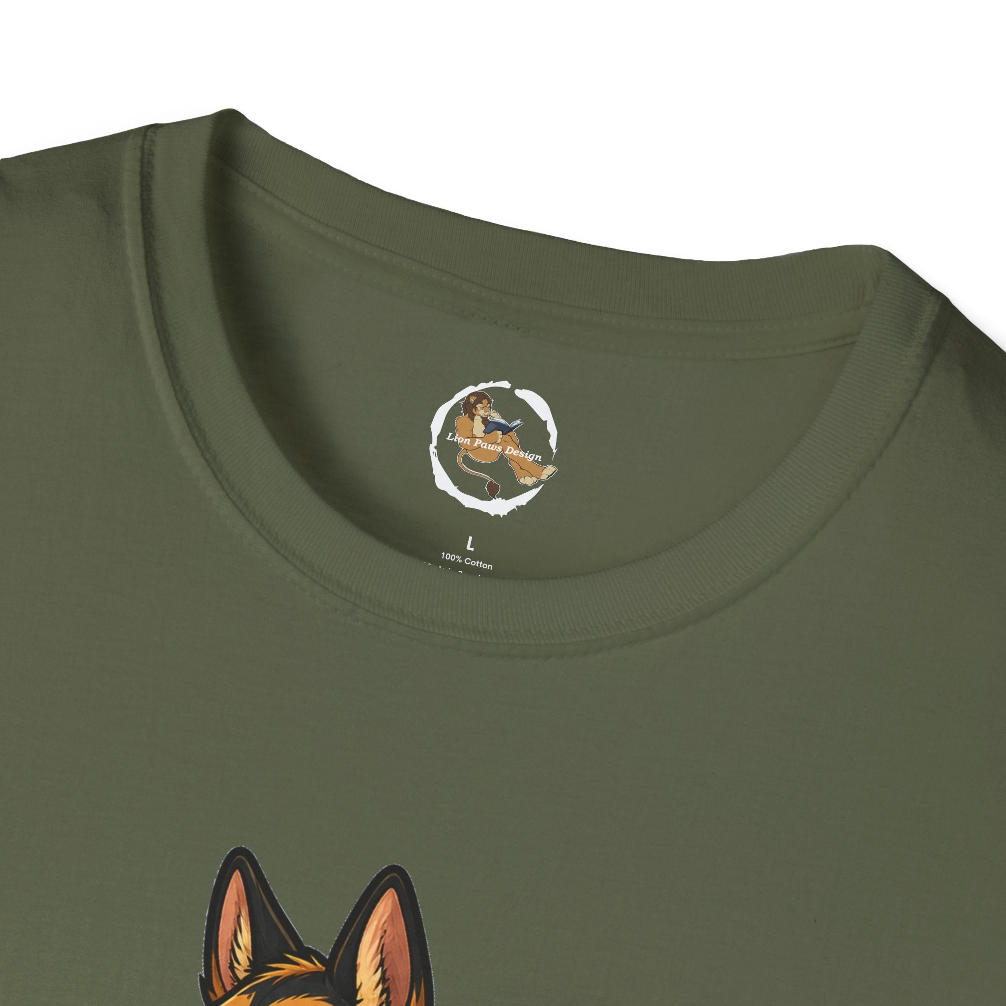 Strong German Shepherd Furry looking to bury a bone T-Shirt | Dog humor