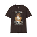 I Need Coffee First Lion Coffee Lover T-Shirt | Funny Furry Graphic