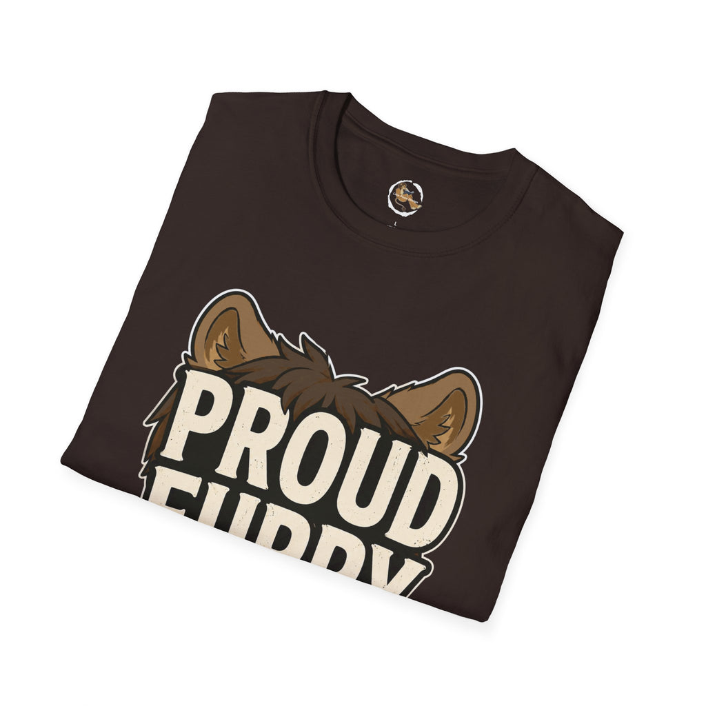 Proud Furry Graphic Tee — Cute Furry Pride T-Shirt