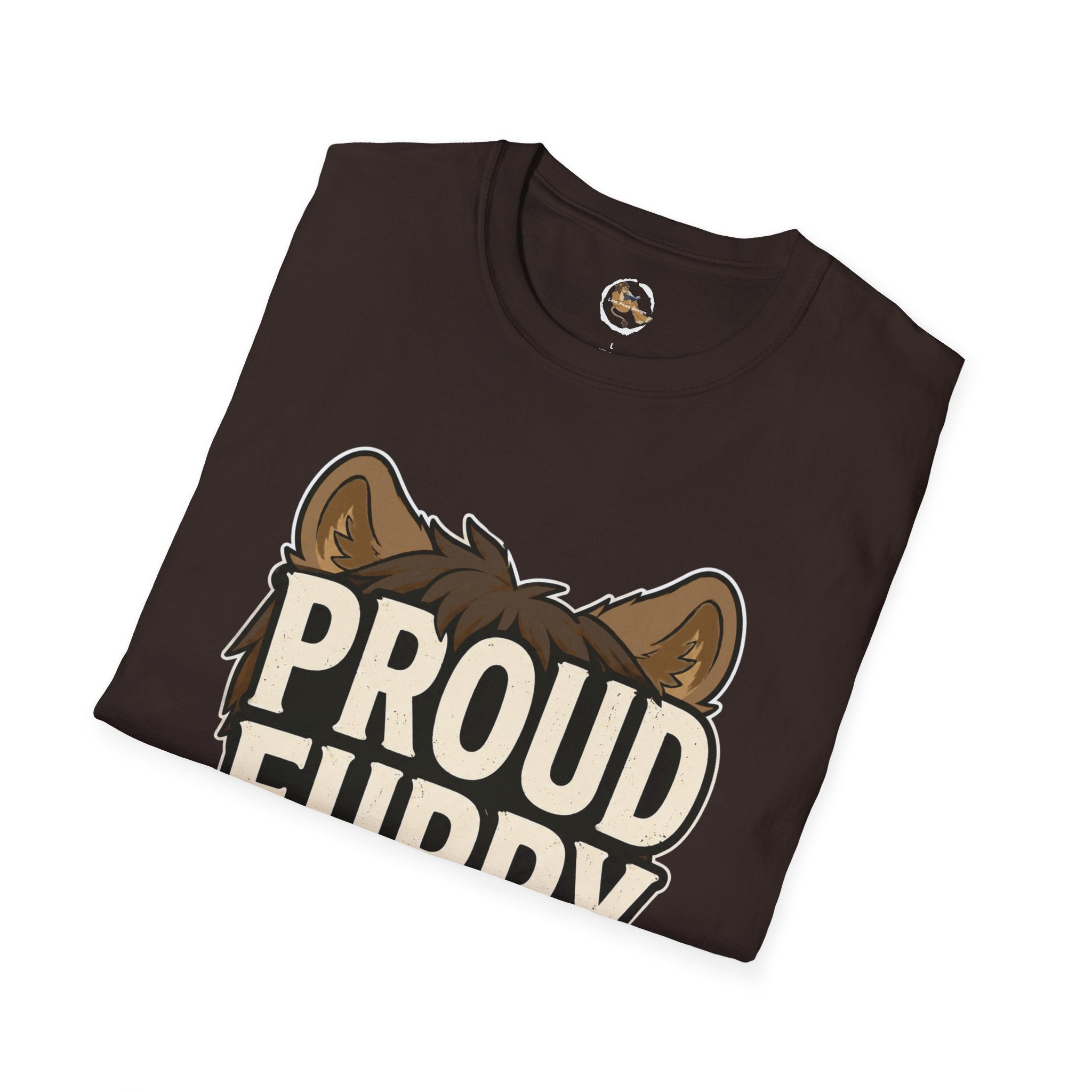 Proud Furry Graphic Tee — Cute Furry Pride T-Shirt