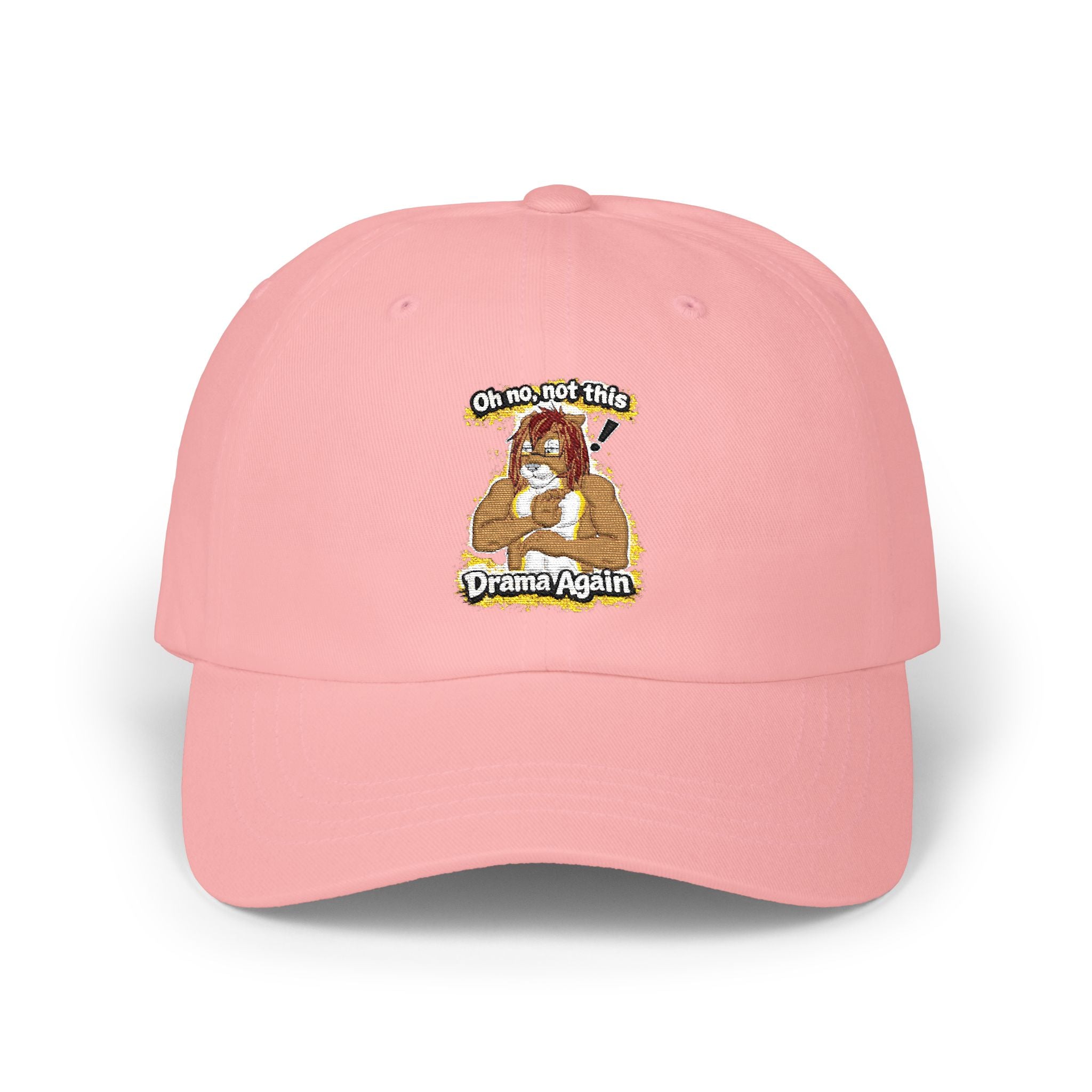Oh No Not This Drama Again Lion Furry Dad Cap
