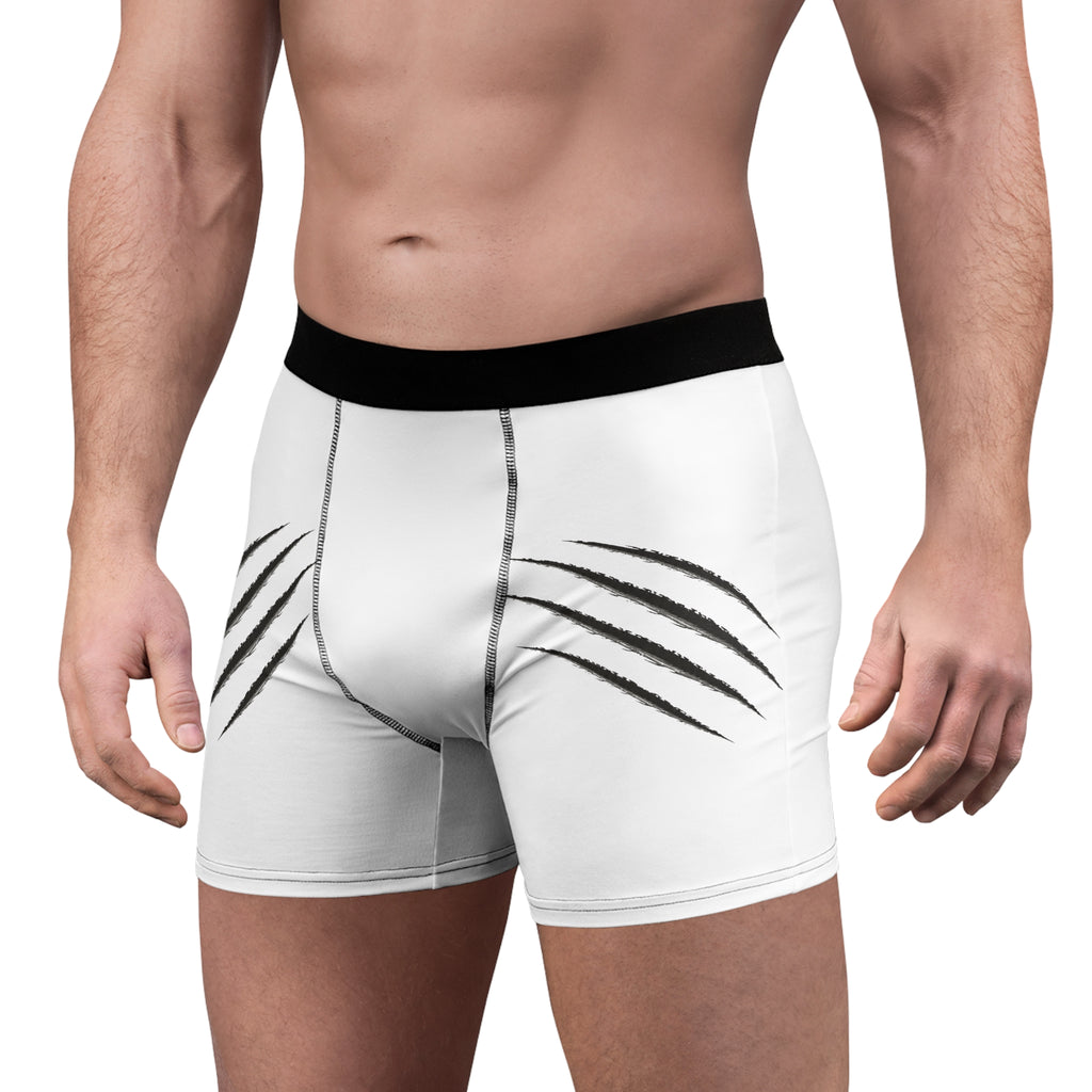 Scratch Mark Werewolf Boxer Briefs | All-Over Print