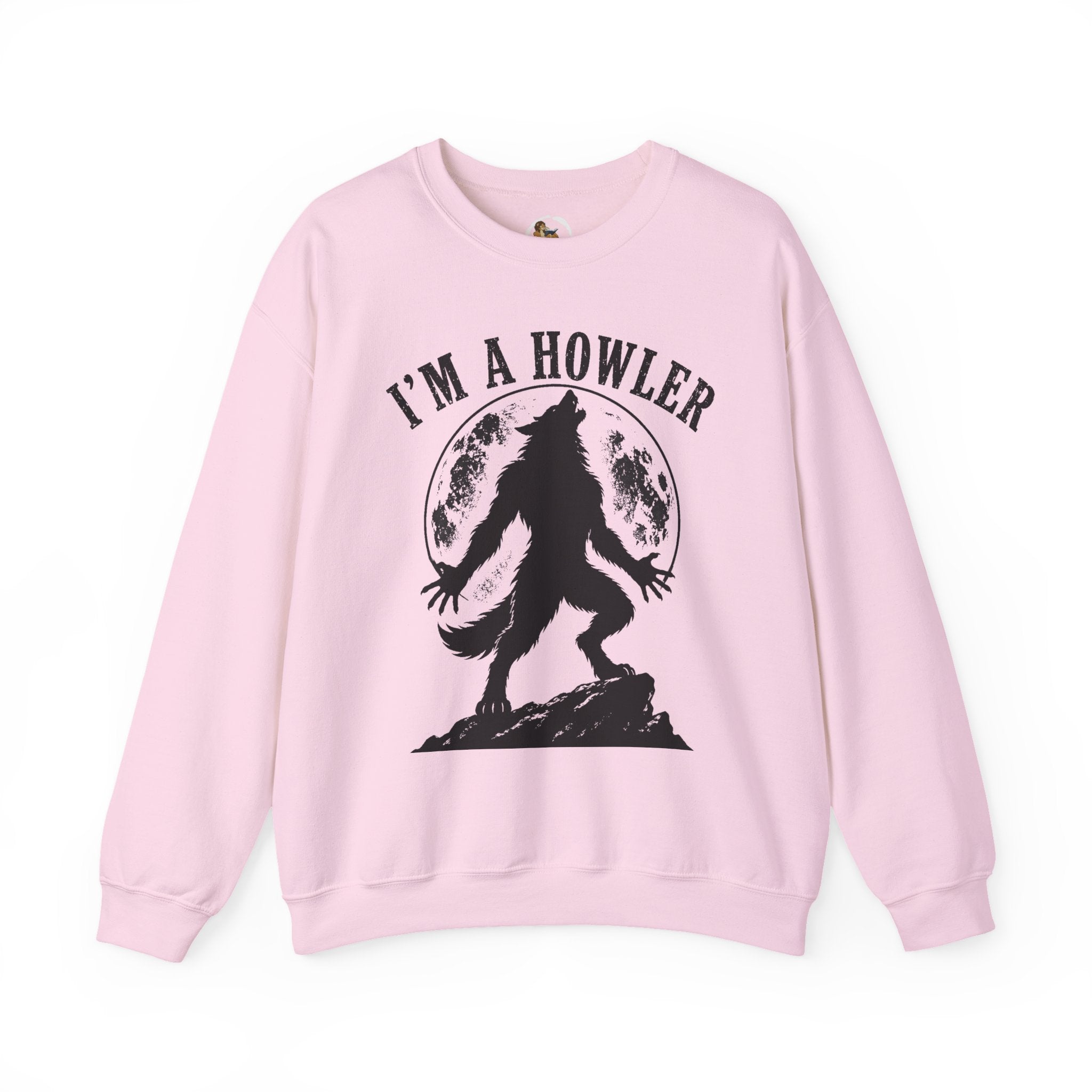 Werewolf Howler Sweeter Crewneck Sweatshirt | Furry Wolf Design