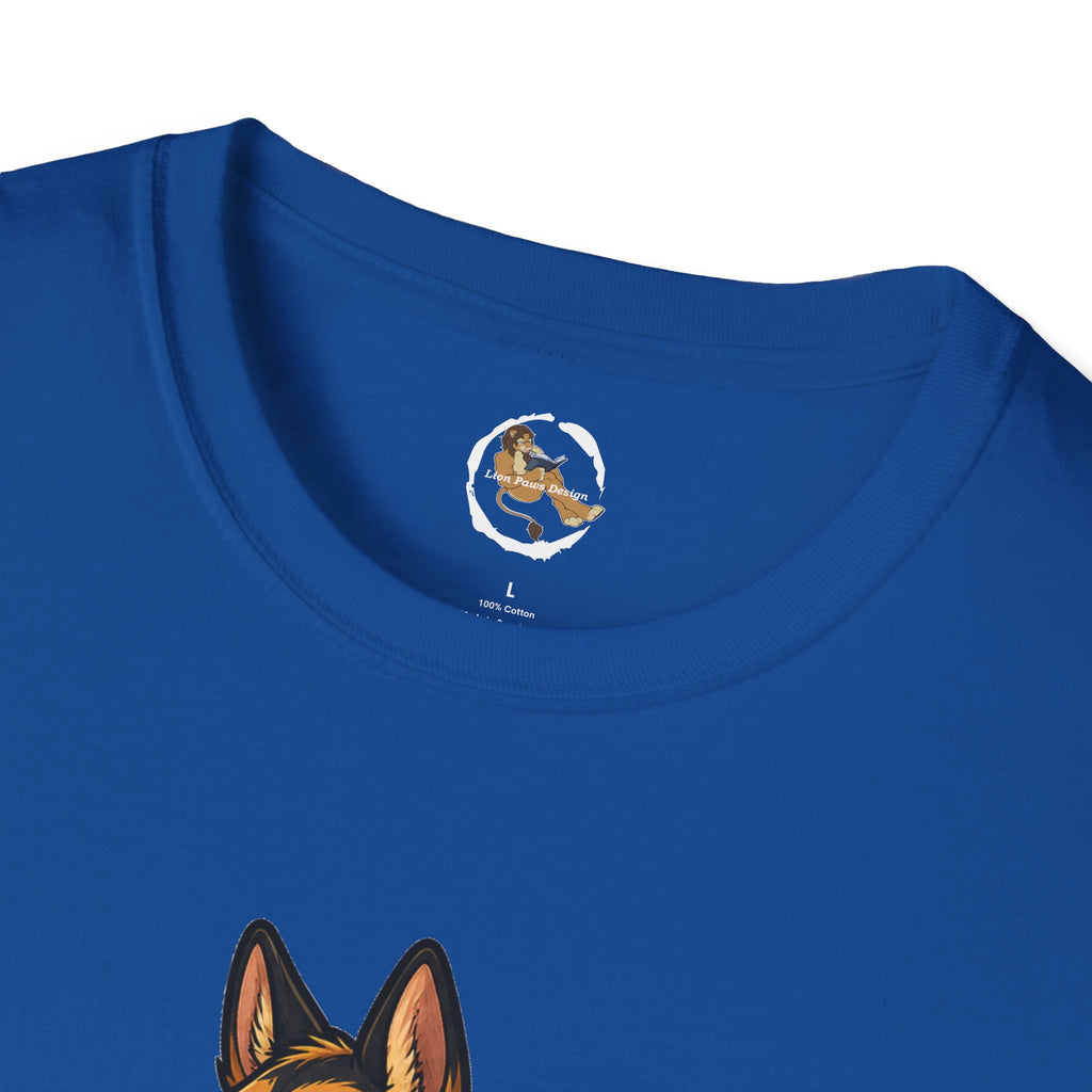 Strong German Shepherd Furry looking to bury a bone T-Shirt | Dog humor
