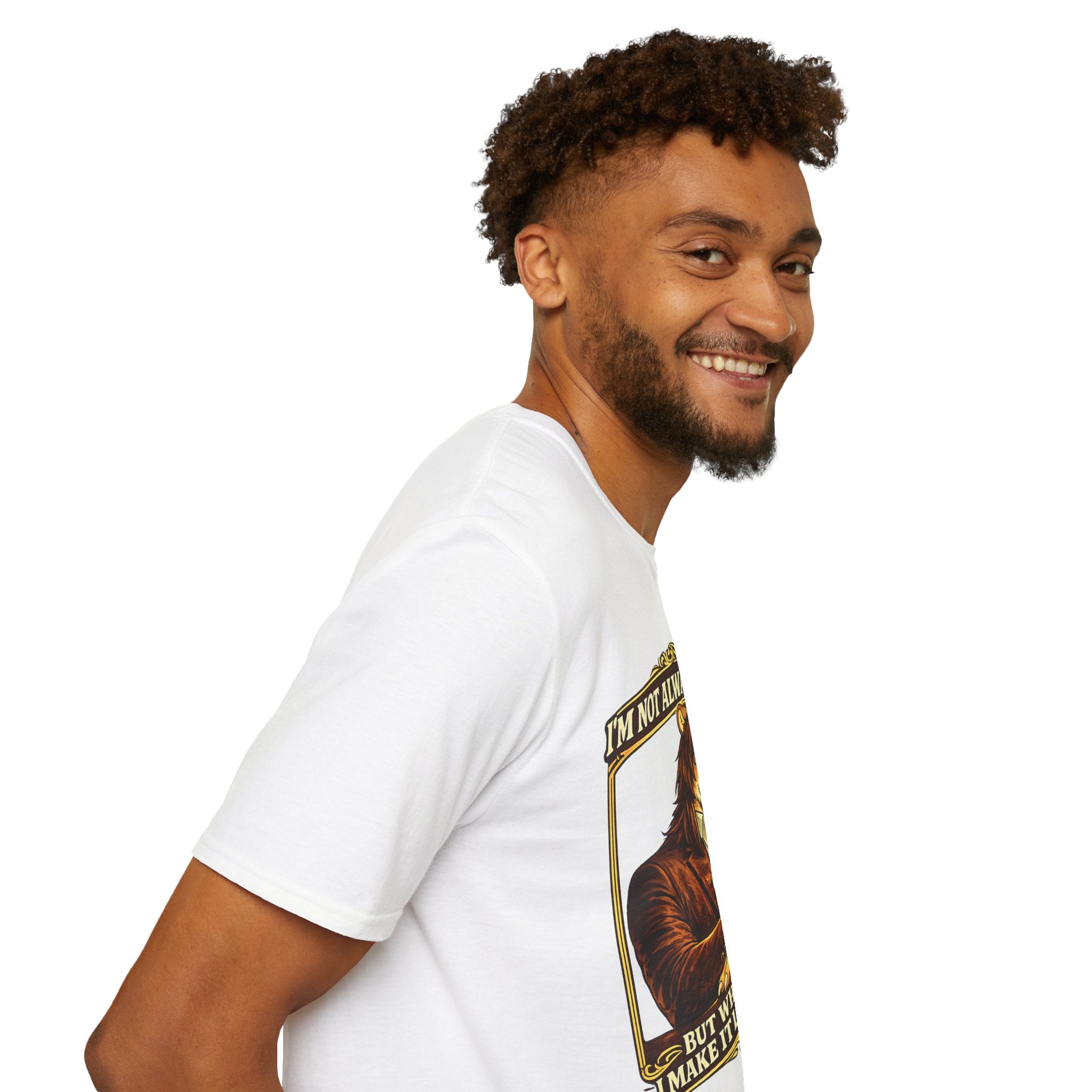 Furry Graphic T-Shirt — “I’m Not Always a Furry But When I Am I Make It Look Good”
