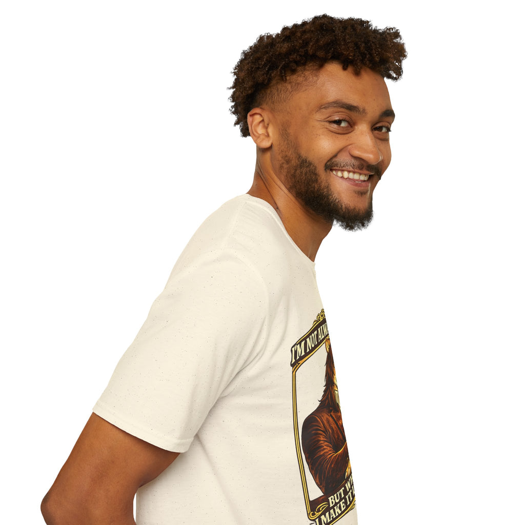 Furry Graphic T-Shirt — “I’m Not Always a Furry But When I Am I Make It Look Good”
