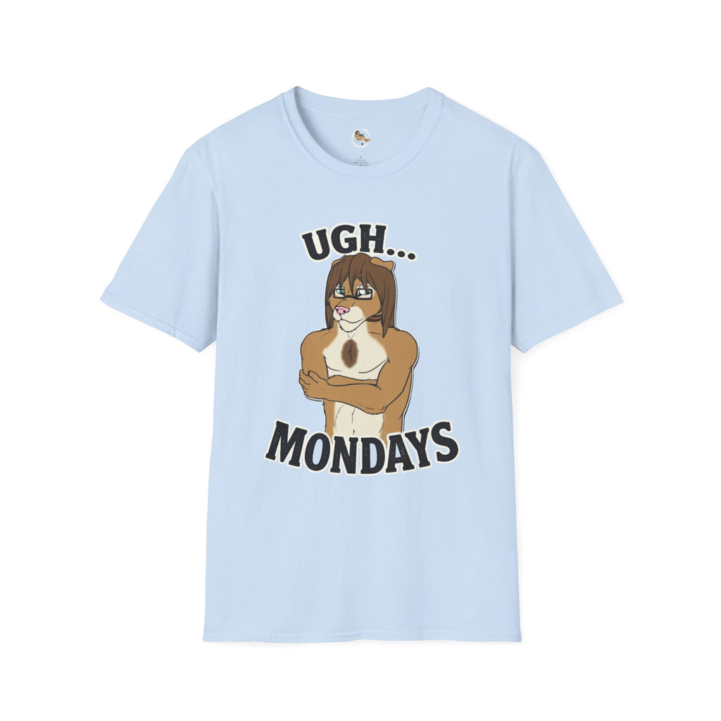 Ugh Mondays Grumpy Lion T-Shirt | Funny Work Casual Tee