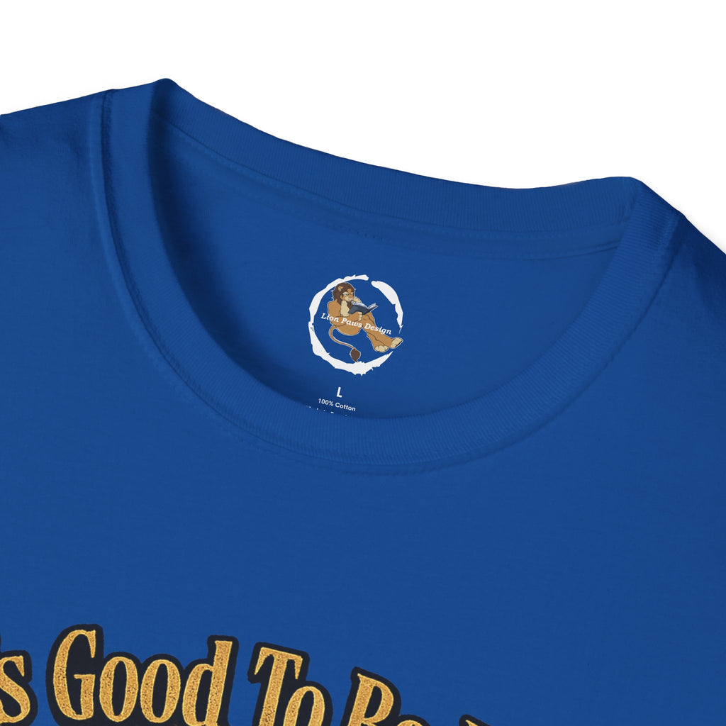 It's Good To Be King Lion Head T-Shirt | Vintage Animal Graphic Tee