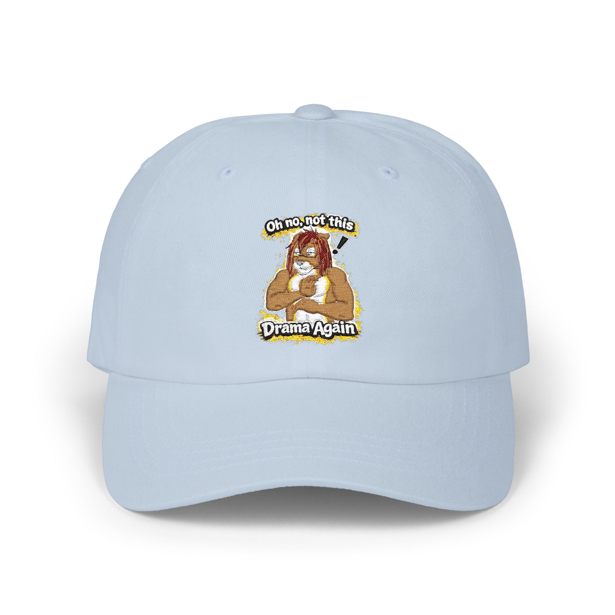 Oh No Not This Drama Again Lion Furry Dad Cap