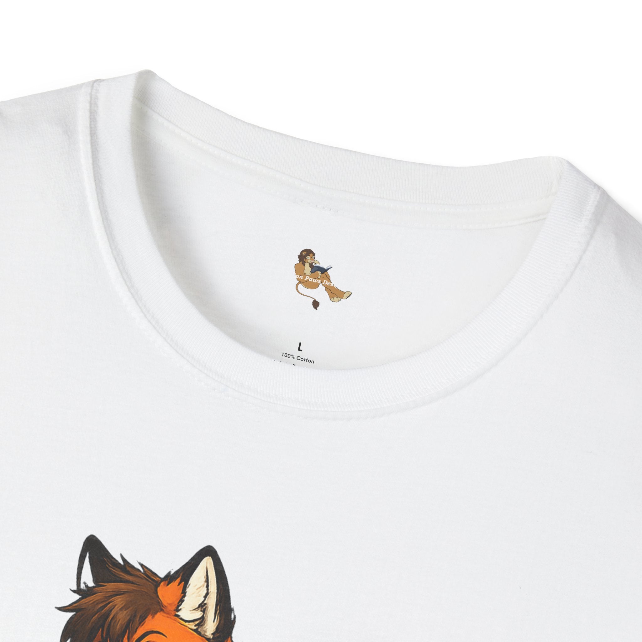 Caught Being a Fox Again T-Shirt | Cute Fox Illustration, Humorous Text