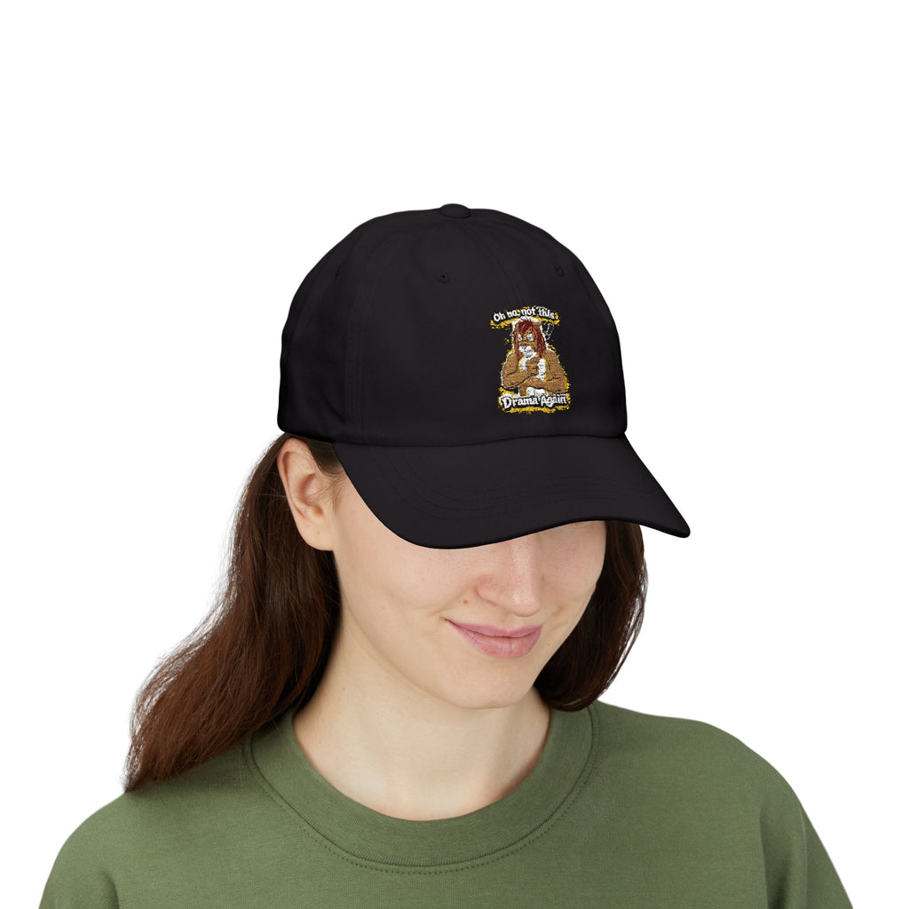 Oh No Not This Drama Again Lion Furry Dad Cap