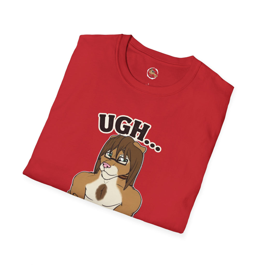Ugh Mondays Grumpy Lion T-Shirt | Funny Work Casual Tee