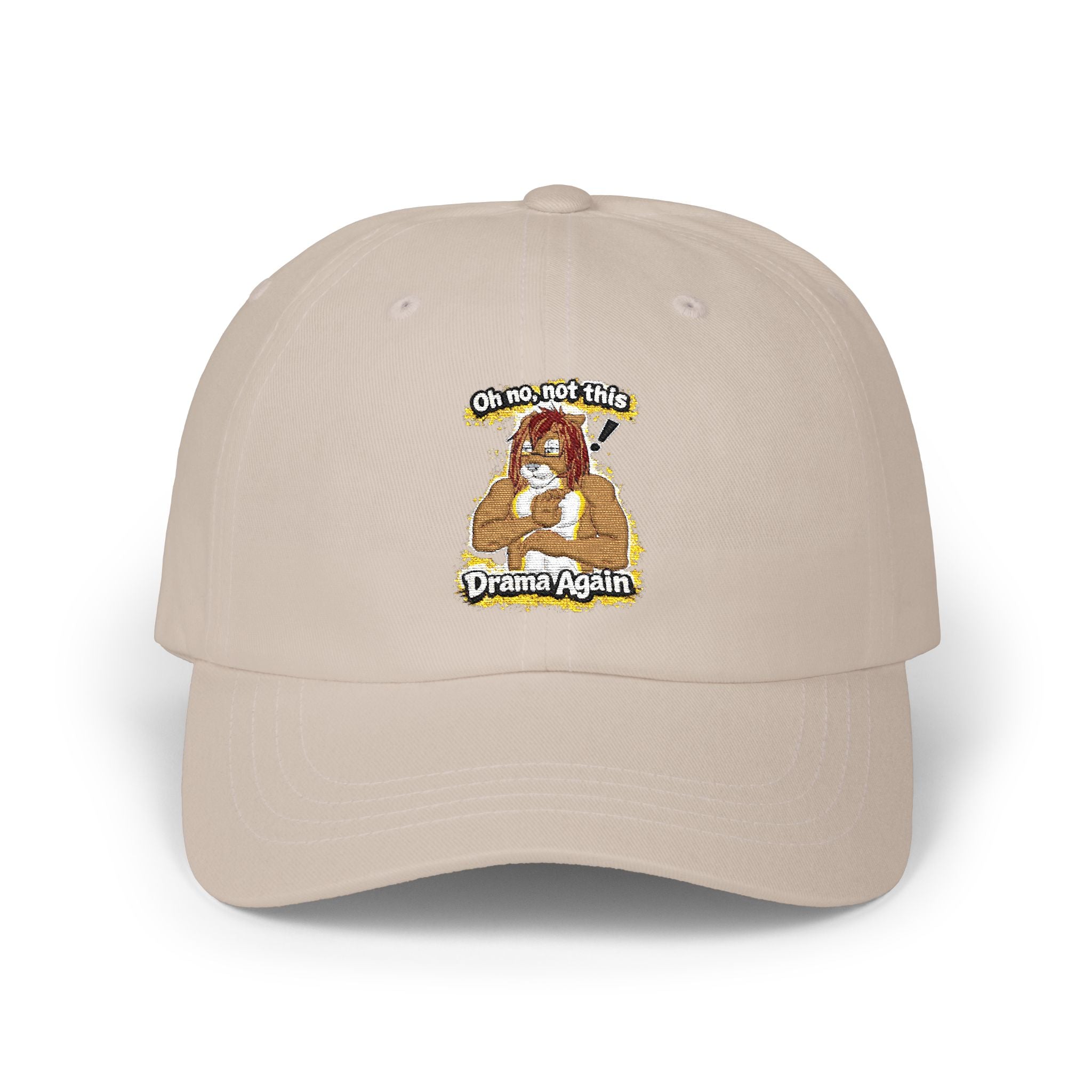 Oh No Not This Drama Again Lion Furry Dad Cap