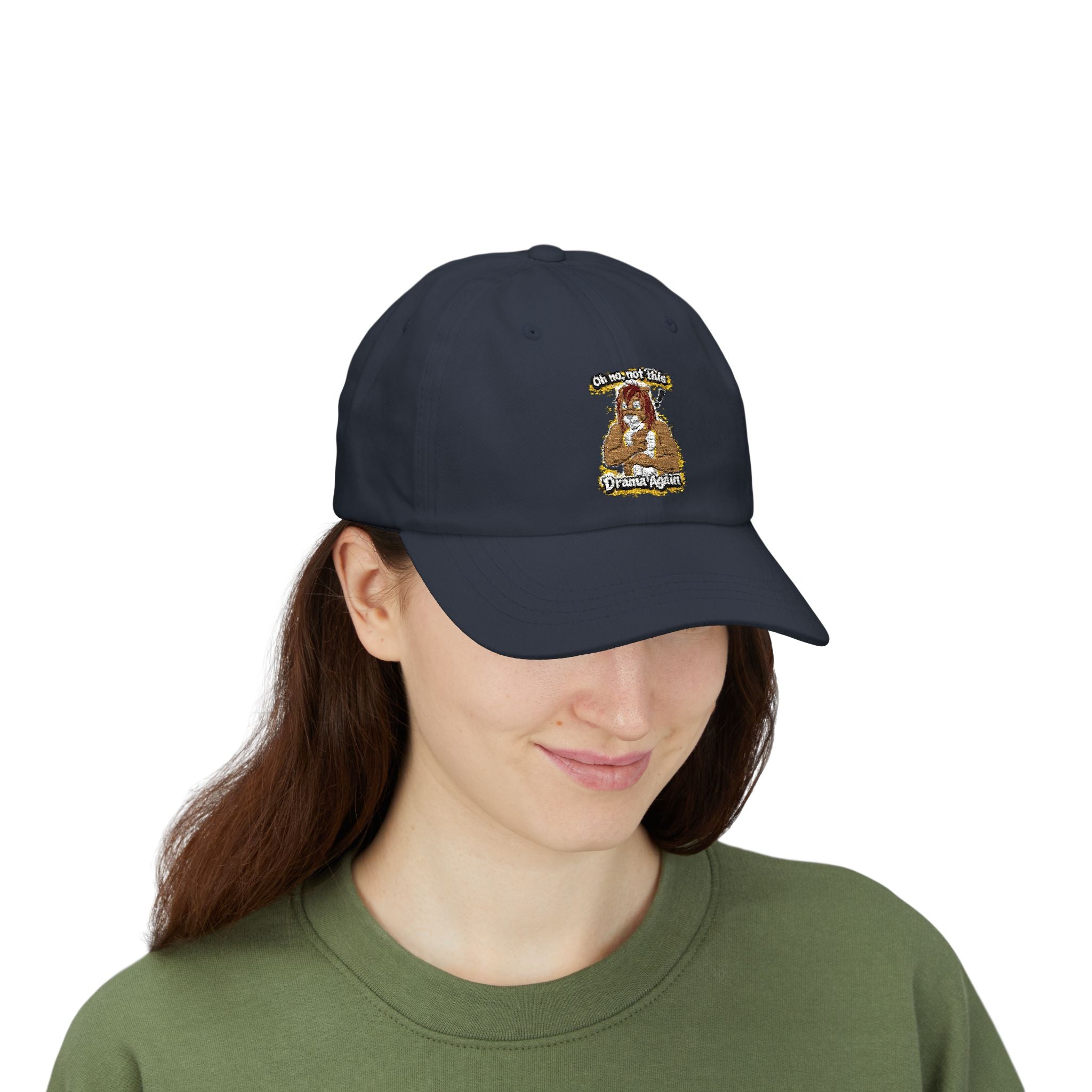 Oh No Not This Drama Again Lion Furry Dad Cap