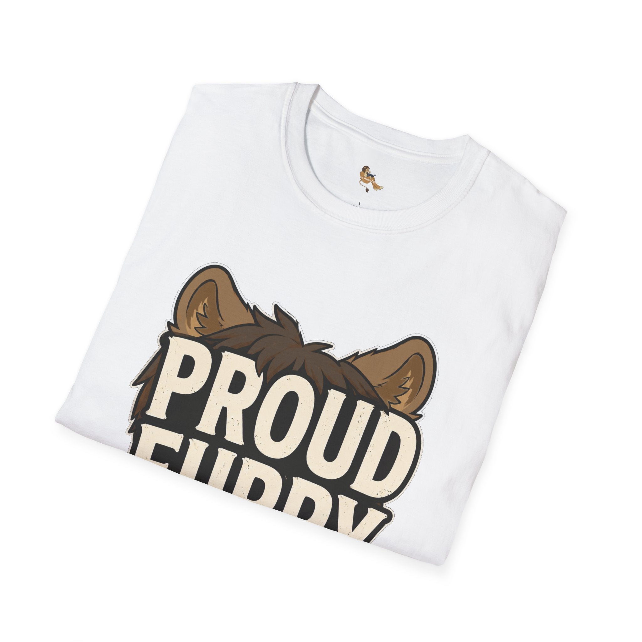Proud Furry Graphic Tee — Cute Furry Pride T-Shirt