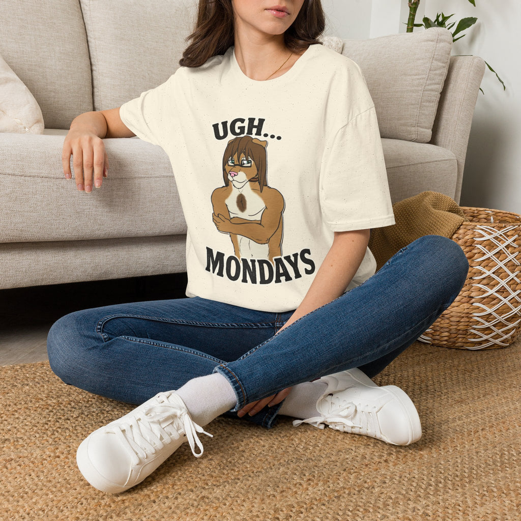 Ugh Mondays Grumpy Lion T-Shirt | Funny Work Casual Tee