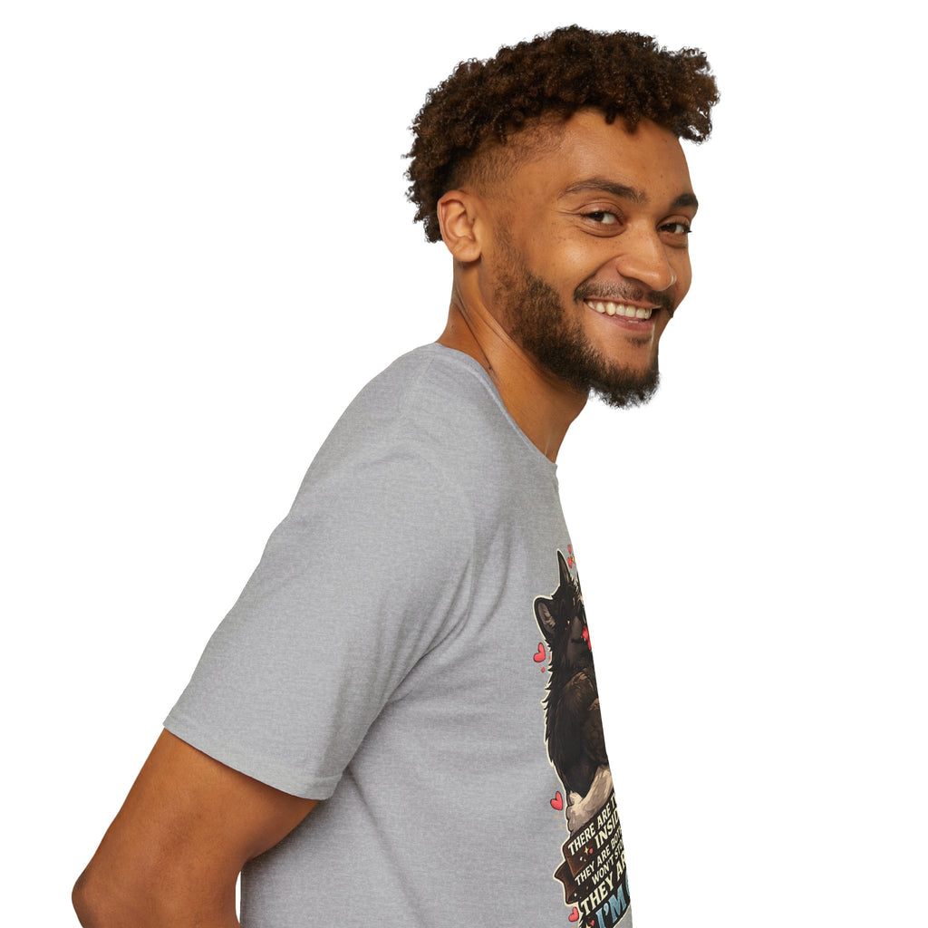 Gay Wolves Graphic T-Shirt - 'There Are Two Wolves' Cute LGBT Pride Tee