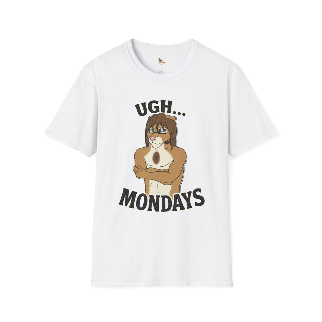 Ugh Mondays Grumpy Lion T-Shirt | Funny Work Casual Tee