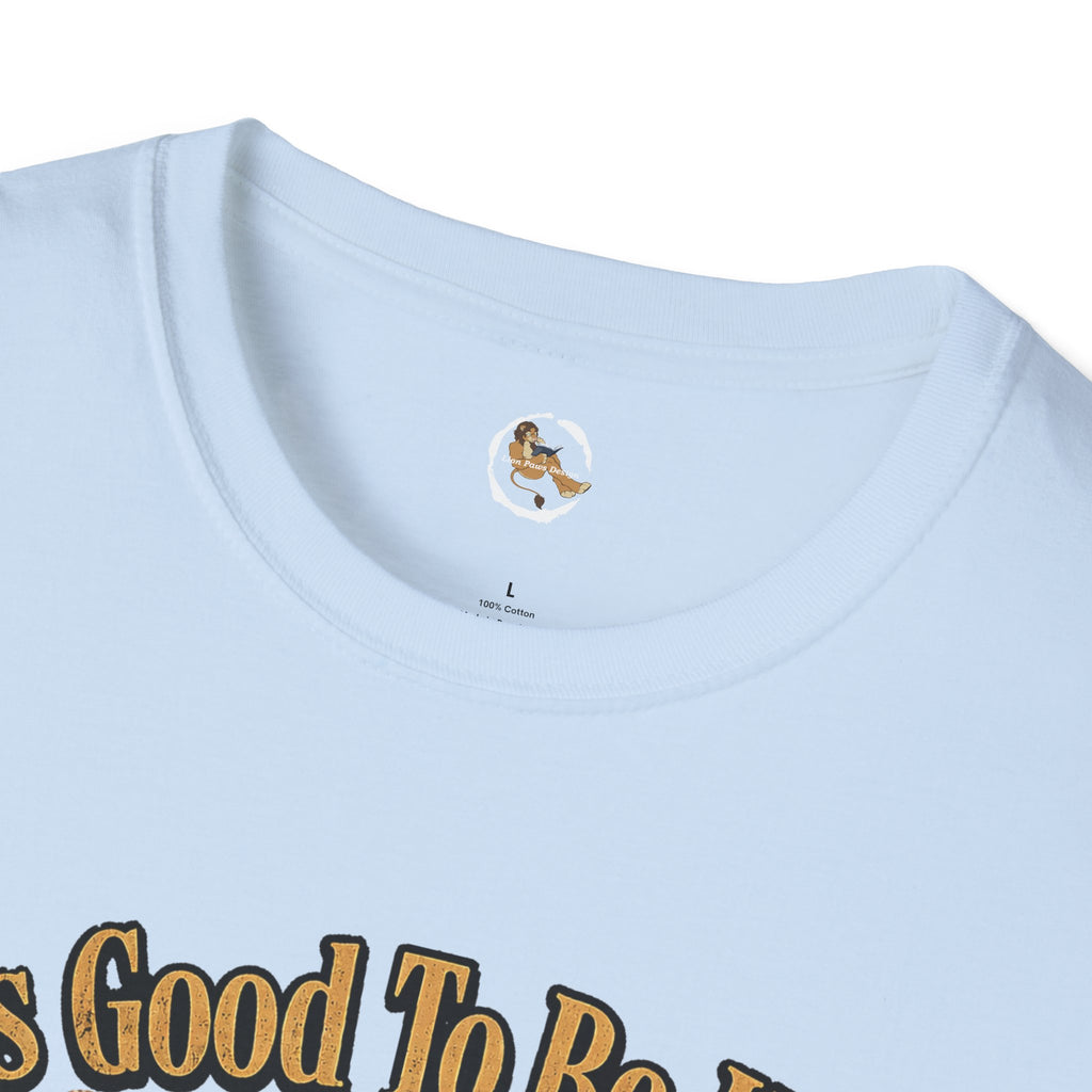 Tyrannosaurus Rex Head It's Good To Be King T-Shirt | Dinosaur Shirt