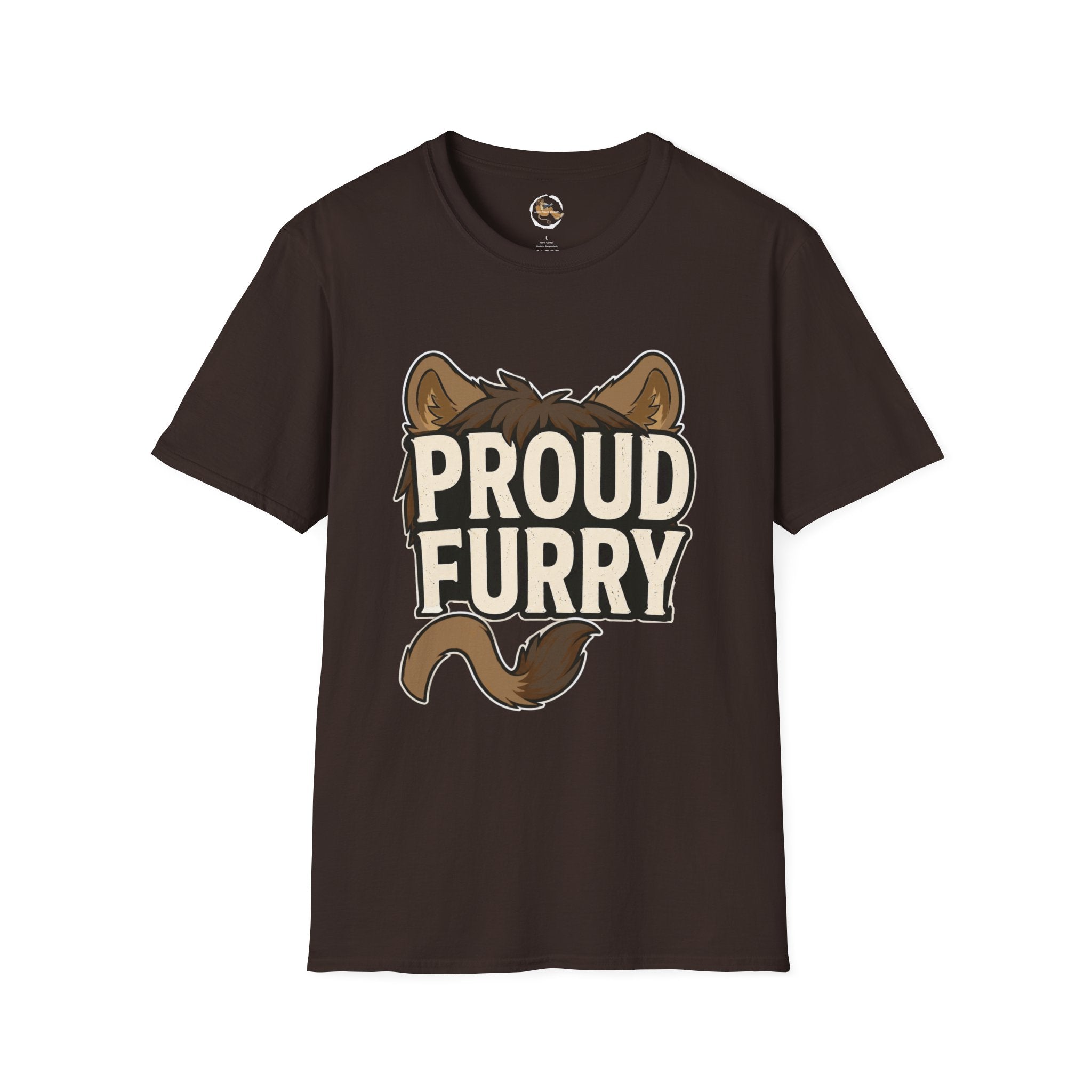 Proud Furry Graphic Tee — Cute Furry Pride T-Shirt