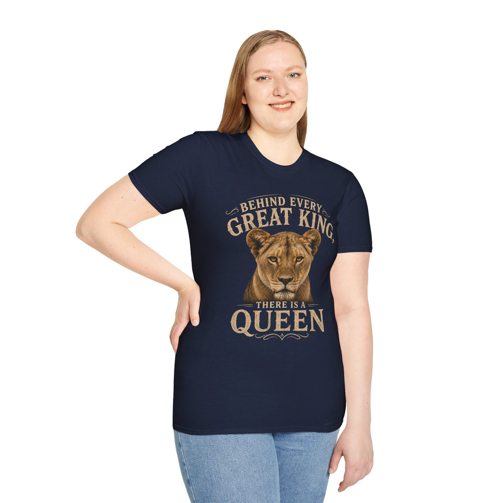 Lioness "Behind Every Great King There's A Queen" T-Shirt