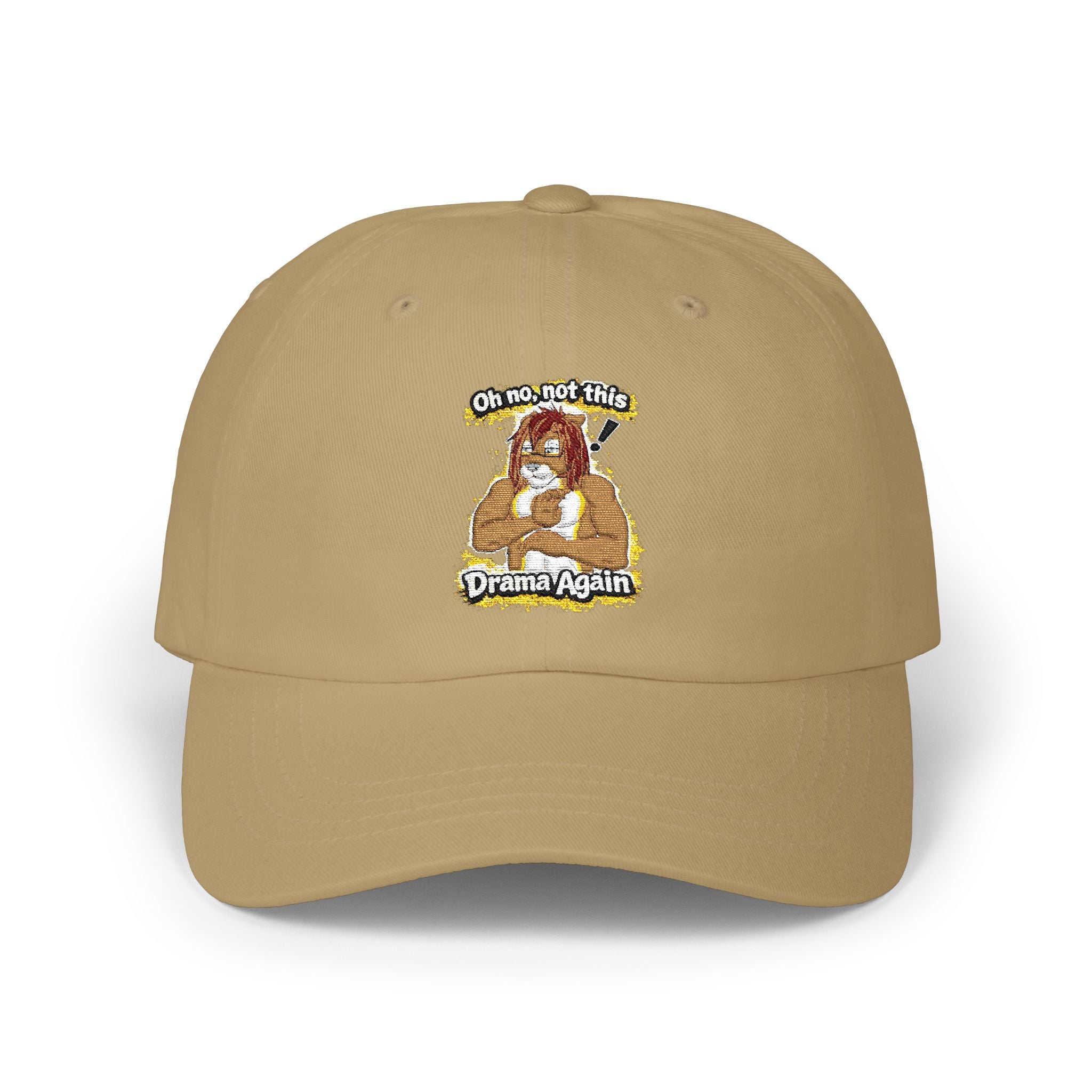 Oh No Not This Drama Again Lion Furry Dad Cap