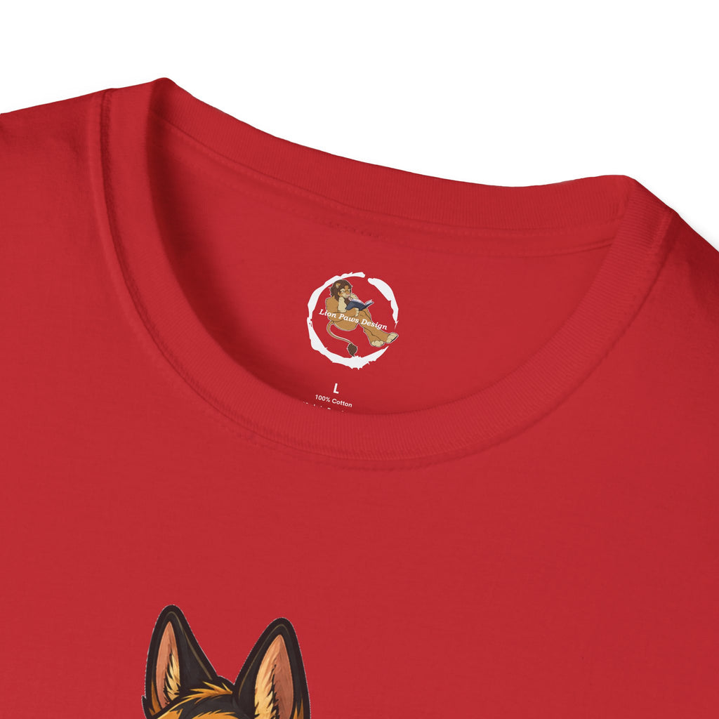 Strong German Shepherd Furry looking to bury a bone T-Shirt | Dog humor