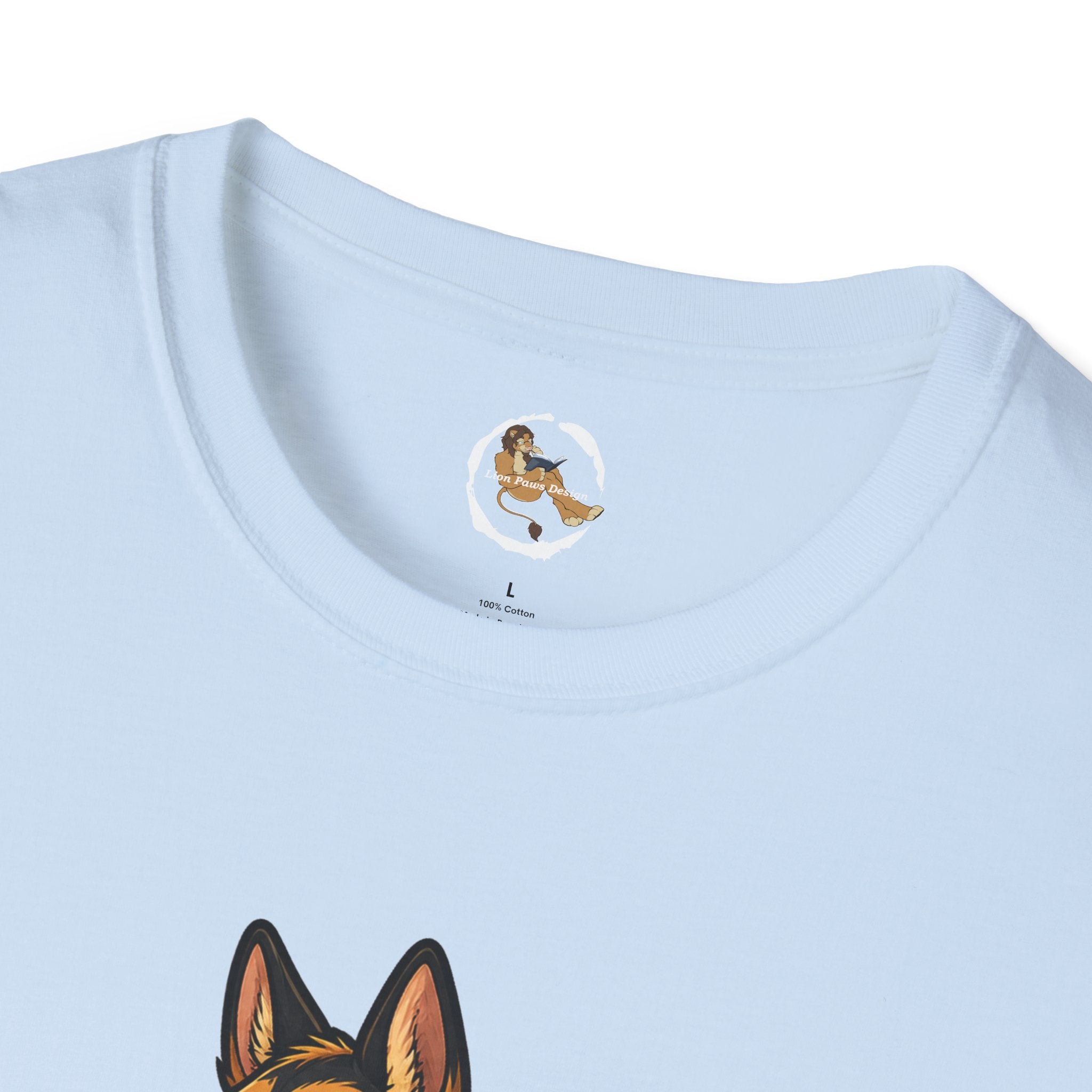 Strong German Shepherd Furry looking to bury a bone T-Shirt | Dog humor