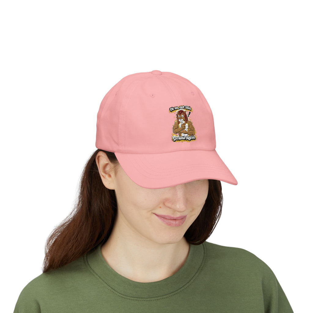 Oh No Not This Drama Again Lion Furry Dad Cap